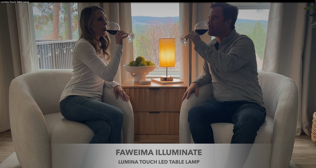 Faweima Illuminate Lumina Touch Dimmable LED Table Lamp